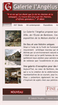 Mobile Screenshot of galerie-langelus.com